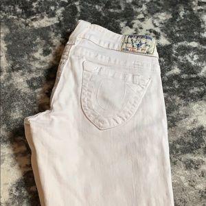 Used White Women’s True Religion Jeans